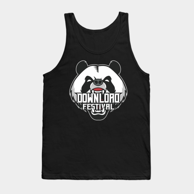 Download Festival Special Panda Tank Top by Aryan ART